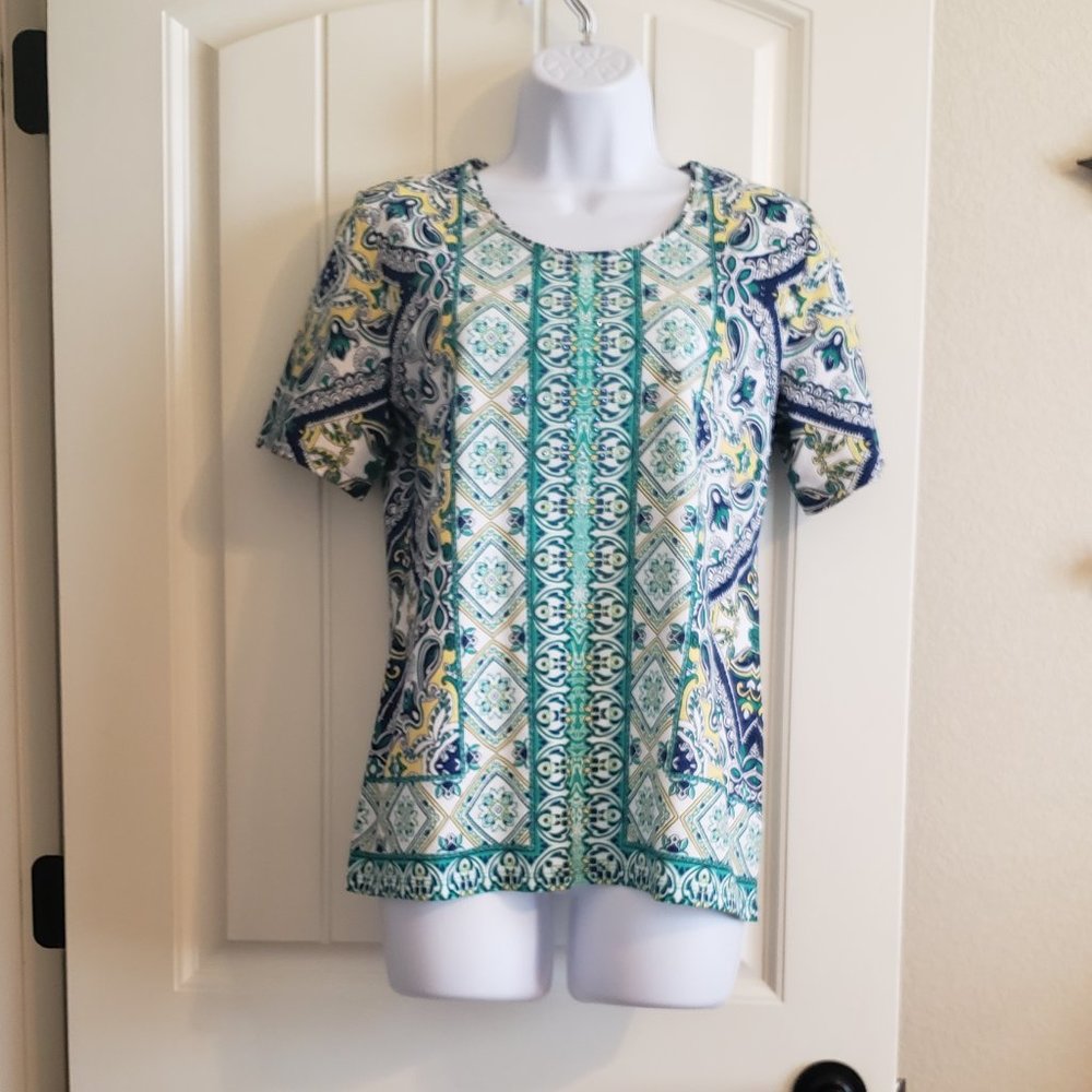 🎉HP🎉Allison Daley Greenscarf  Top NWT
